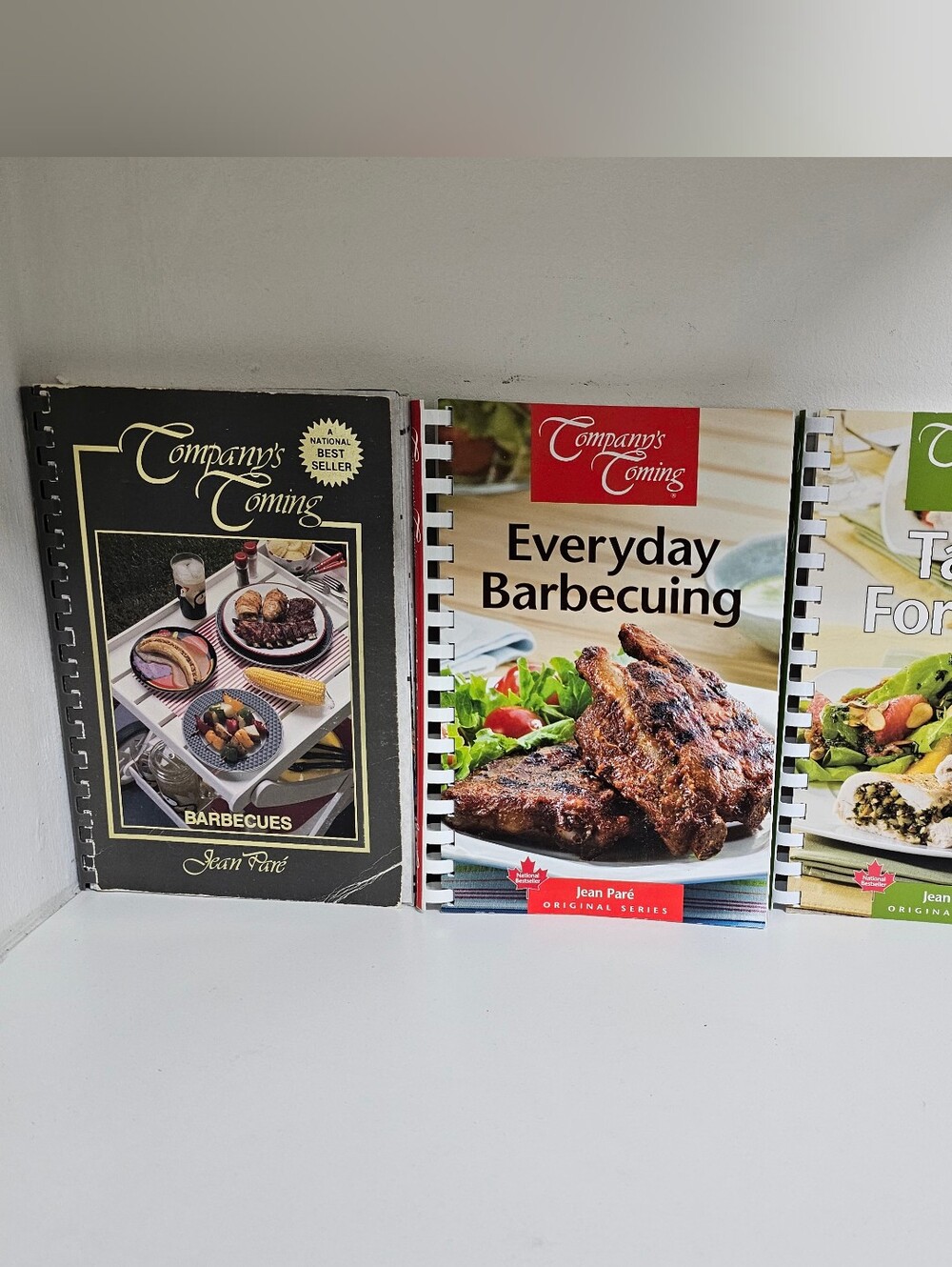 3 Books: Everyday Barbecuing, Barbecues And Table For 2 By Jean Pare